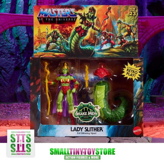 Masters of the Universe Origins Lady Slither Mattel Creations - Smalltinytoystore