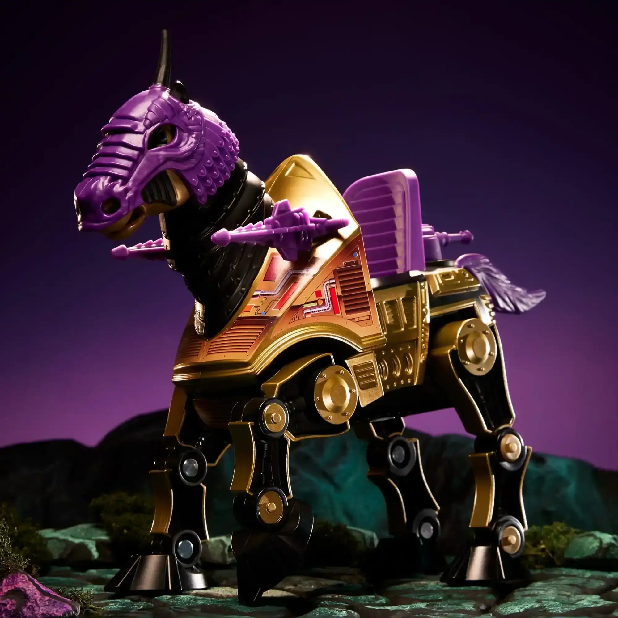 Masters of the Universe Origins Night Stalker Vehicle Mattel Creations US CARD - Smalltinytoystore