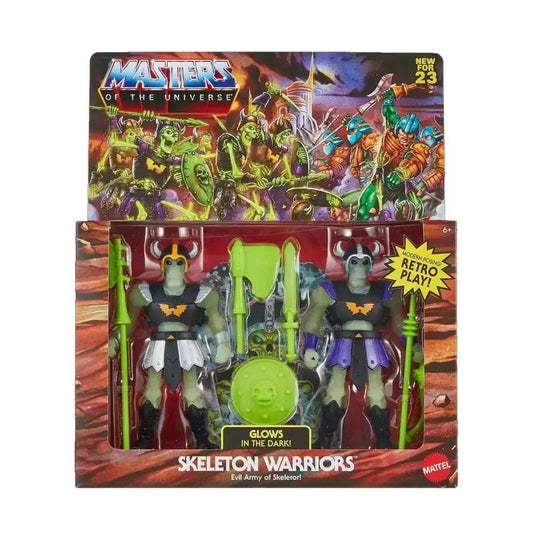 Masters of the Universe Skeleton Warriors Exclusive Two-Pack Origins US CARD