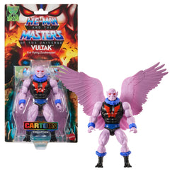 Masters of the Universe Origins Vultak Mattel Creations US CARD - Smalltinytoystore