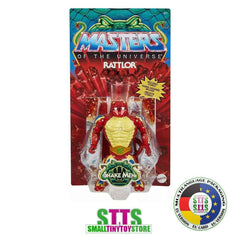 Masters of the Universe Rattlor Origins EU Card - Smalltinytoystore