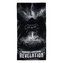 Masters of the Universe - Revelation: Handtuch Dark Castle Grayskull 140 x 70 cm - Smalltinytoystore