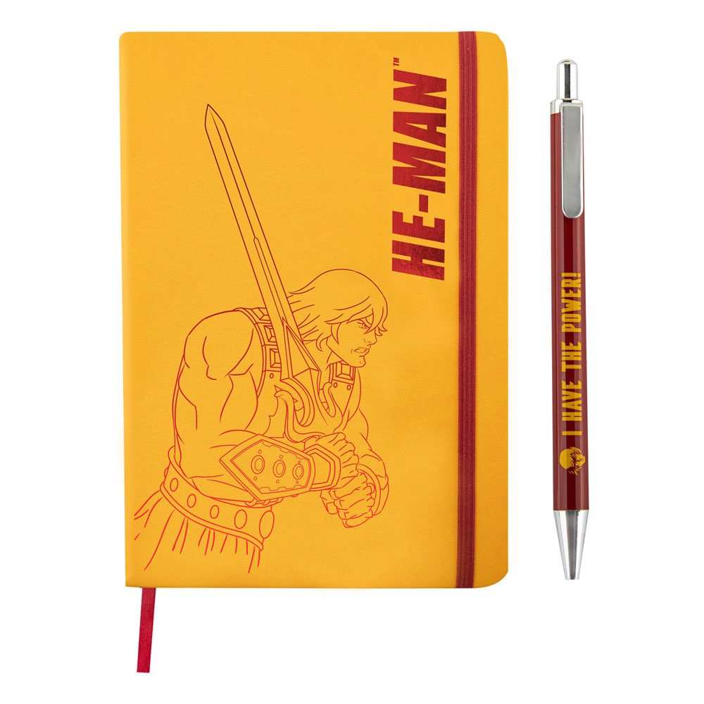 Masters of the Universe - Revelation: He-Man Notebook Set (Notebook + Stift) - Smalltinytoystore
