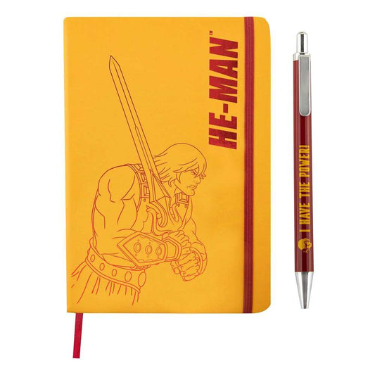 Masters of the Universe - Revelation: He-Man Notebook Set (Notebook + Stift) - Smalltinytoystore