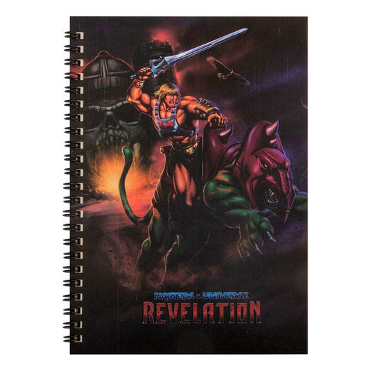 Masters of the Universe - Revelation: He-Man with Battle Cat Notebook - Smalltinytoystore