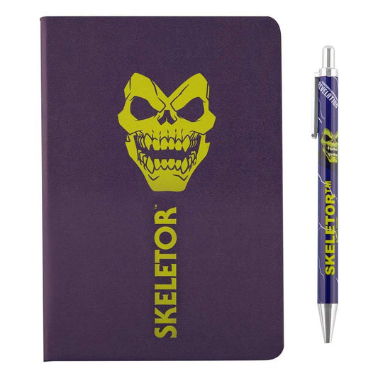 Masters of the Universe - Revelation: Notebook Set (Notebook + Stift) Skeletor - Smalltinytoystore