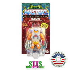 Masters of the Universe Roboto Origins US Card - Smalltinytoystore
