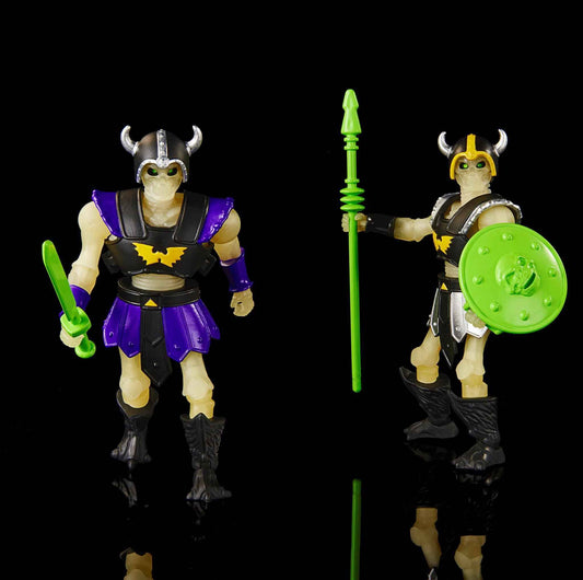 Masters of the Universe Skeleton Warriors Exclusive Two-Pack Origins EU CARD - Smalltinytoystore