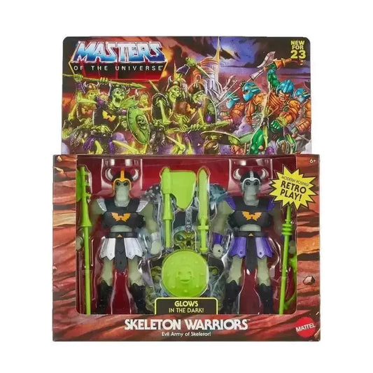 Masters of the Universe Skeleton Warriors Exclusive Two-Pack Origins US CARD - Smalltinytoystore