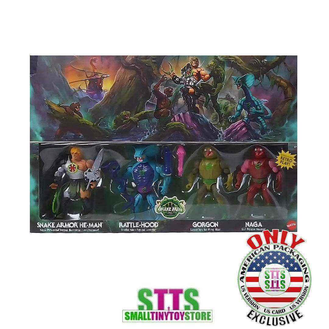 Masters of the Universe: Origins Diabolical Snake Invasion Exclusive Four- Pack