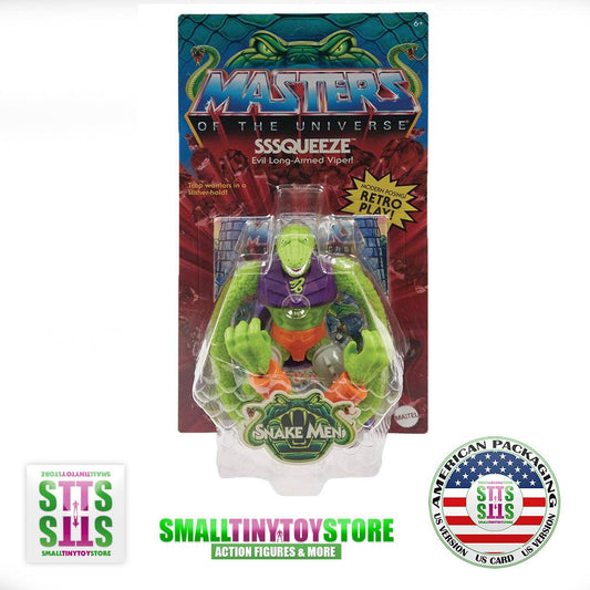 Masters of the Universe Sssqueeze Origins US CARD - Smalltinytoystore