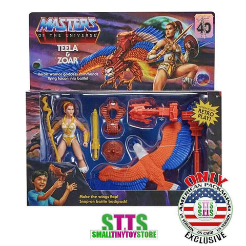 Masters of the Universe Teela und Zoar Origins US Card - Smalltinytoystore