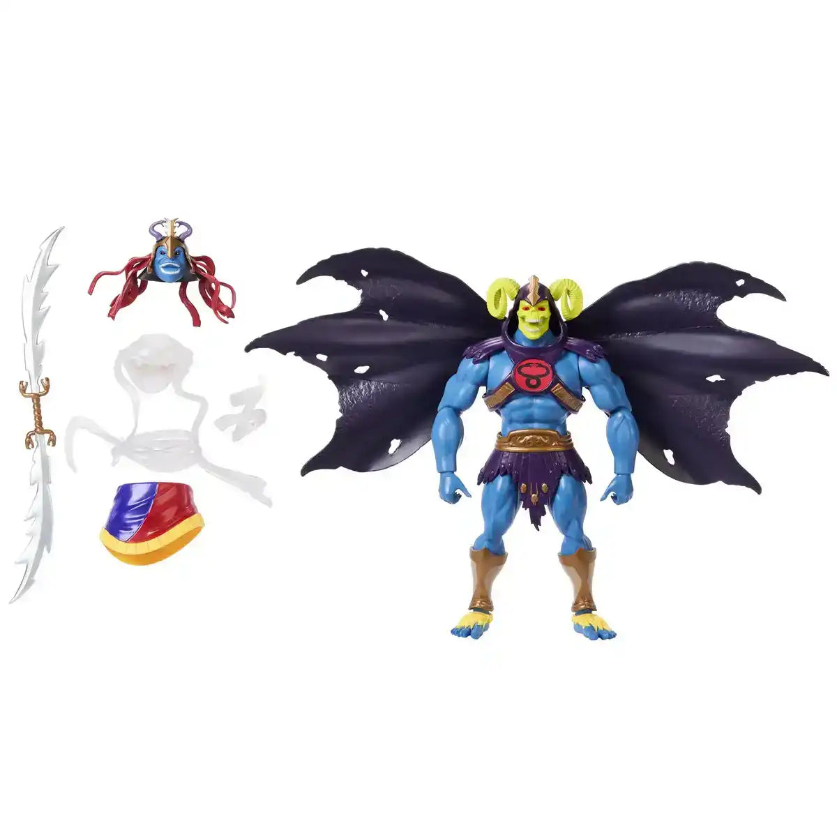 Masters of the Universe Thundercats Wave 1 Deluxe Skel-Ra EU Card - Smalltinytoystore