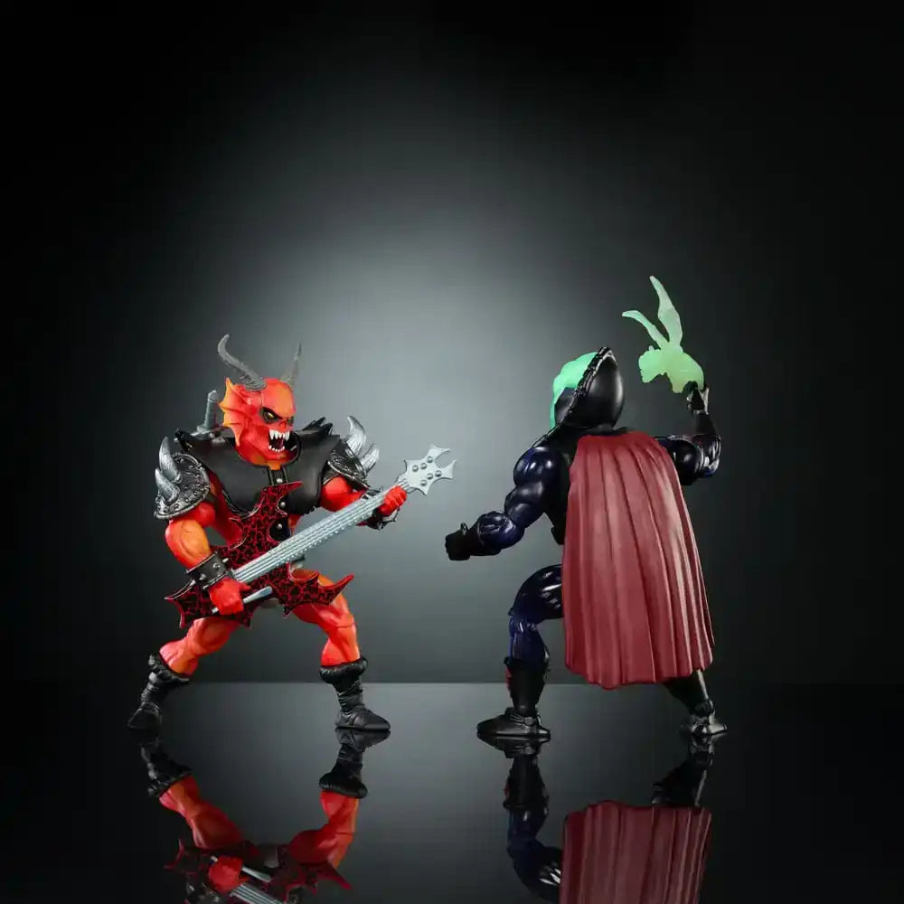 Masters of the Universe x Stranger Things Origins Actionfiguren 2er-Pack Hordak & Hellfire-Man
