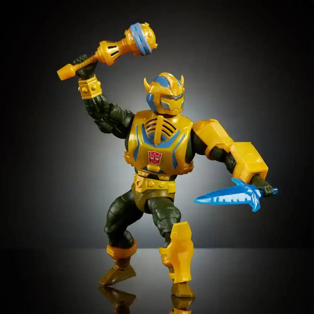 Masters of the Universe x Transformers Bumblebee Armor Man-At-Arms EU Exclusive - Smalltinytoystore