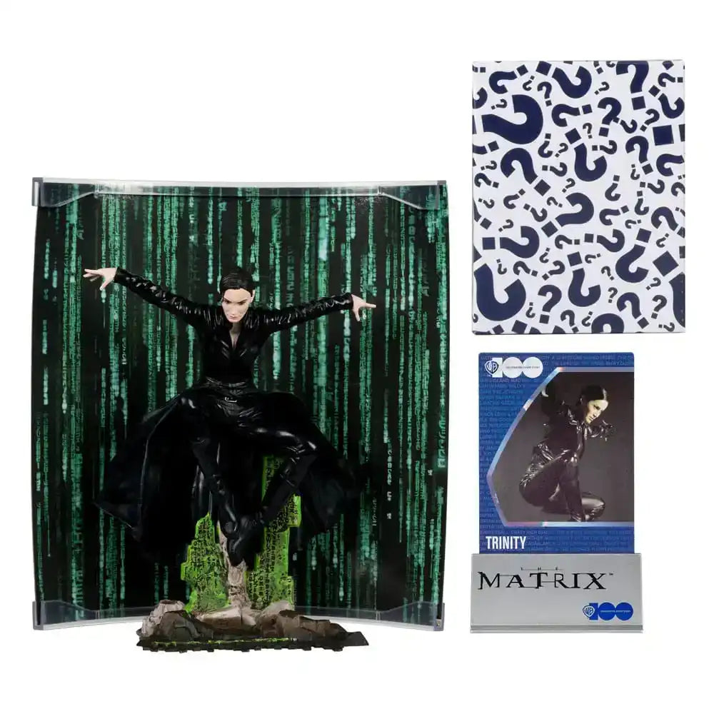 Matrix Movie Maniacs Actionfigur Trinity 15 cm - Smalltinytoystore