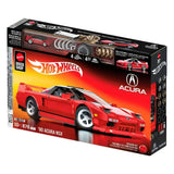Mattel Brick Shop Hot Wheels Elite Series Bauset 1/16 '90 Acura NSX - Smalltinytoystore