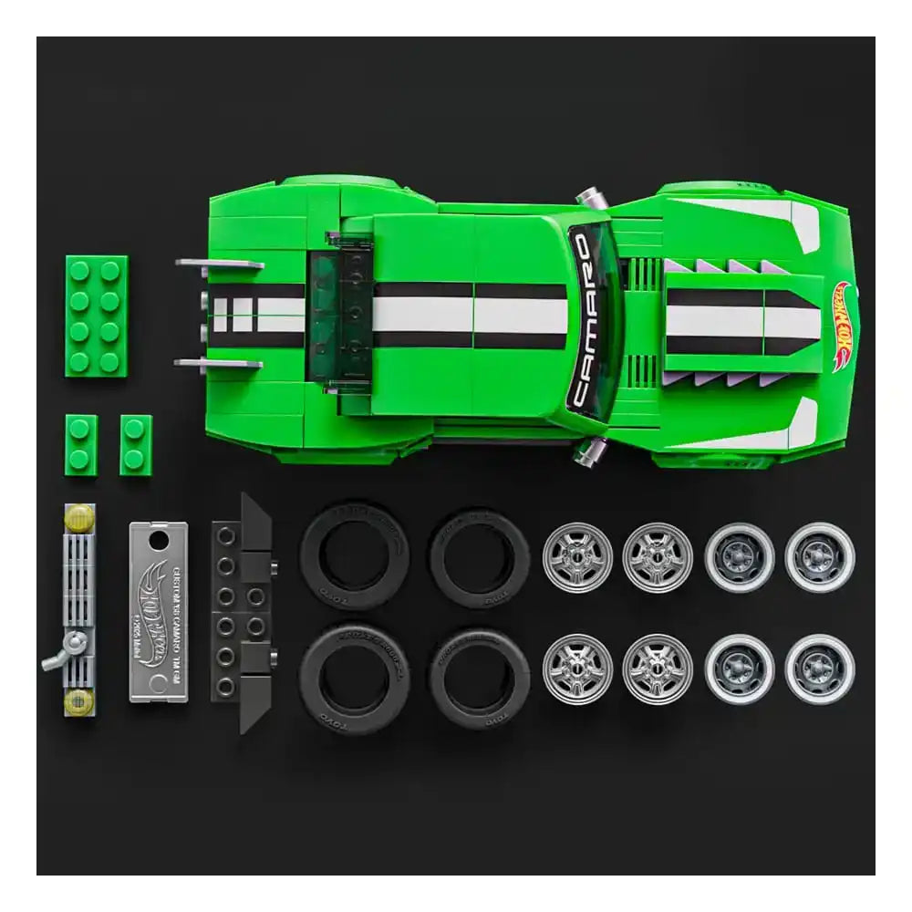 Mattel Brick Shop Hot Wheels Speed Series Bauset 1/32 Custom '68 Camaro - Smalltinytoystore