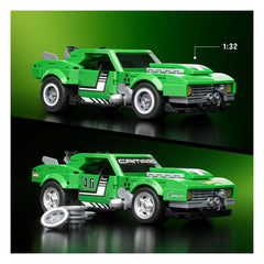 Mattel Brick Shop Hot Wheels Speed Series Bauset 1/32 Custom '68 Camaro - Smalltinytoystore