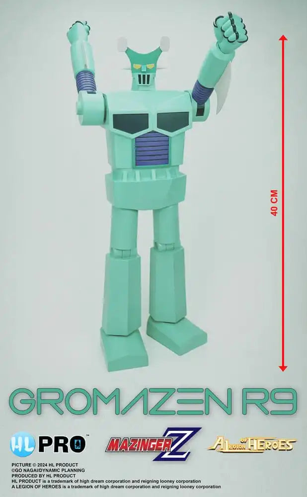 Mazinger Z Legion of Heroes Vinyl Figur Gromazen R9 40 cm - Smalltinytoystore