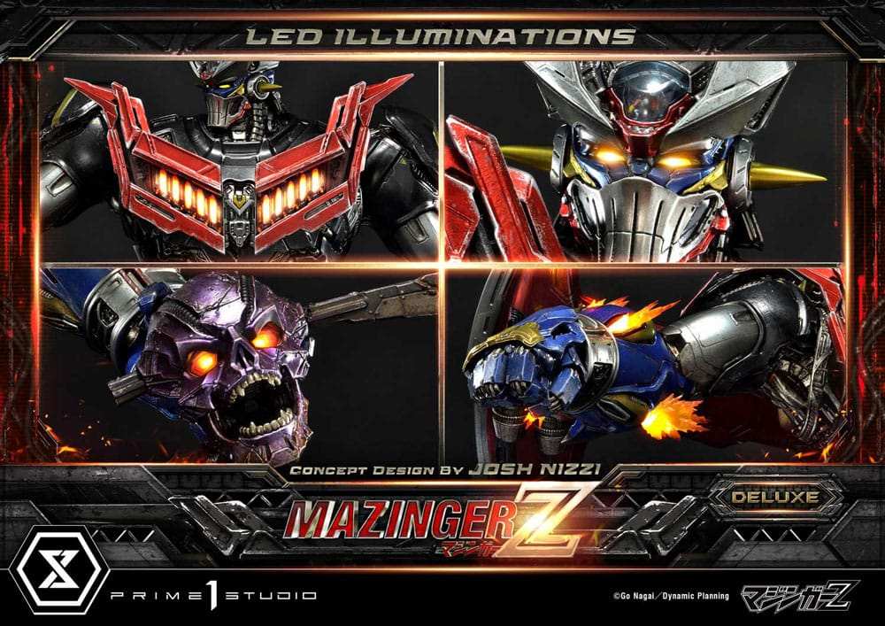 Mazinger Z Ultimate Diorama Masterline Statue Concept Design by Josh Nizzi Deluxe Bonus Version 69 cm - Smalltinytoystore