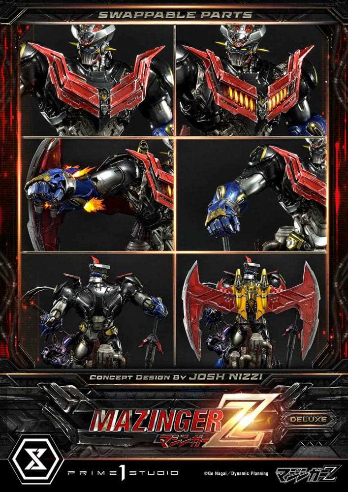 Mazinger Z Ultimate Diorama Masterline Statue Concept Design by Josh Nizzi Deluxe Version 69 cm - Smalltinytoystore