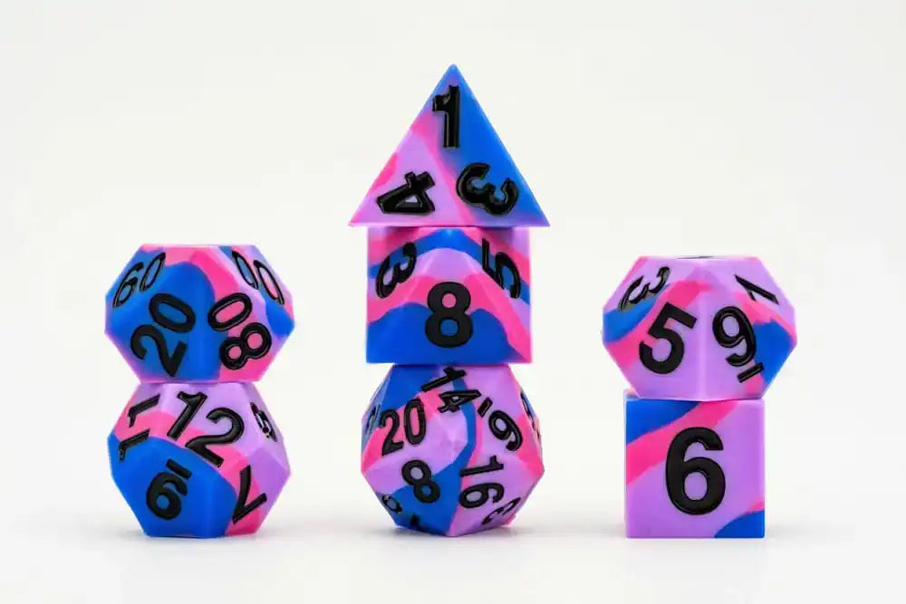MDG Würfel Set Pride Bisexual Flag - Smalltinytoystore