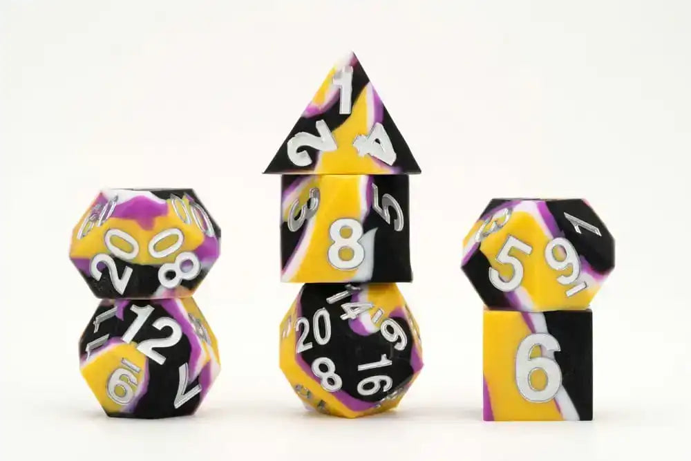 MDG Würfel Set Pride Nonbinary Flag - Smalltinytoystore