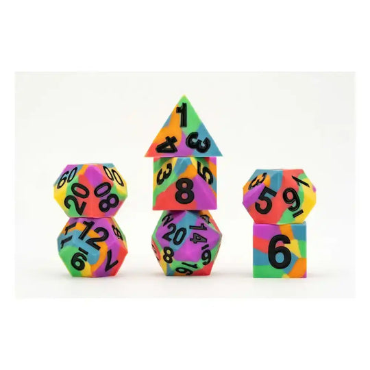MDG Würfel Set Pride Rainbow Flag - Smalltinytoystore