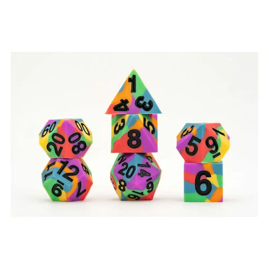 MDG Würfel Set Pride Rainbow Flag - Smalltinytoystore