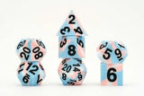 MDG Würfel Set Pride Transgender Flag - Smalltinytoystore