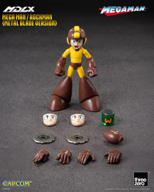 Mega Man MDLX Actionfigur Mega Man / Rockman (Metal Blade Version) 10 cm - Smalltinytoystore