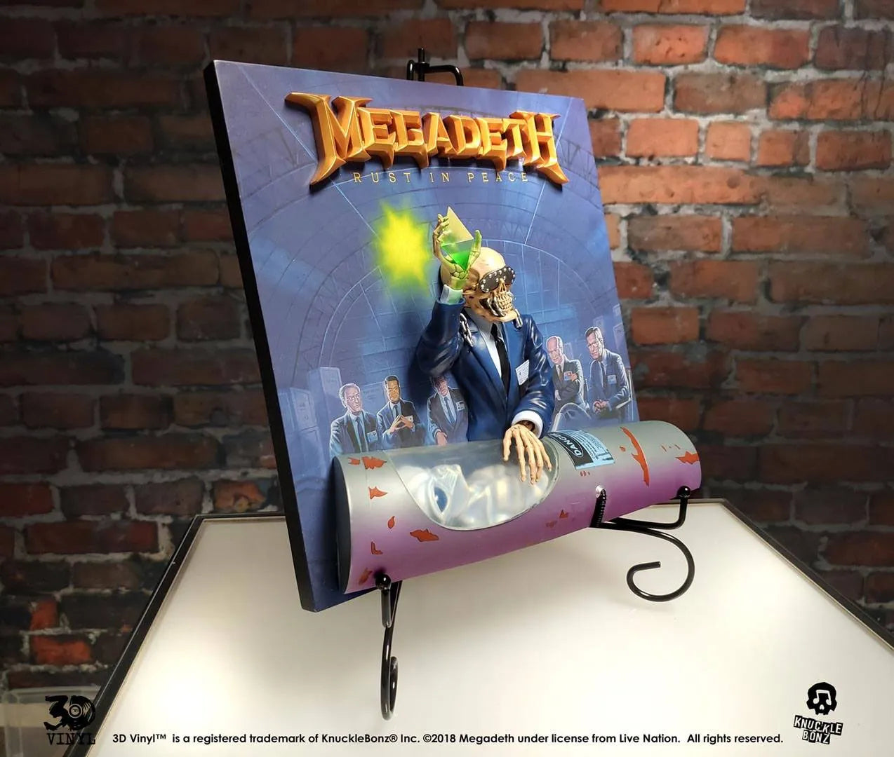 Megadeth 3D Vinyl Statue Rust In Peace 30 cm - Smalltinytoystore