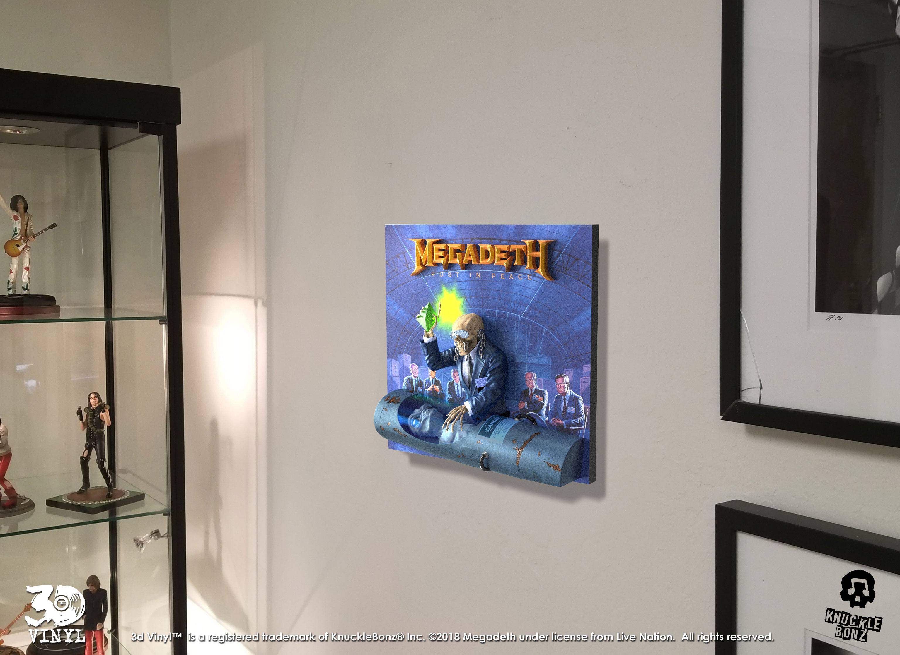 Megadeth 3D Vinyl Statue Rust In Peace 30 cm - Smalltinytoystore