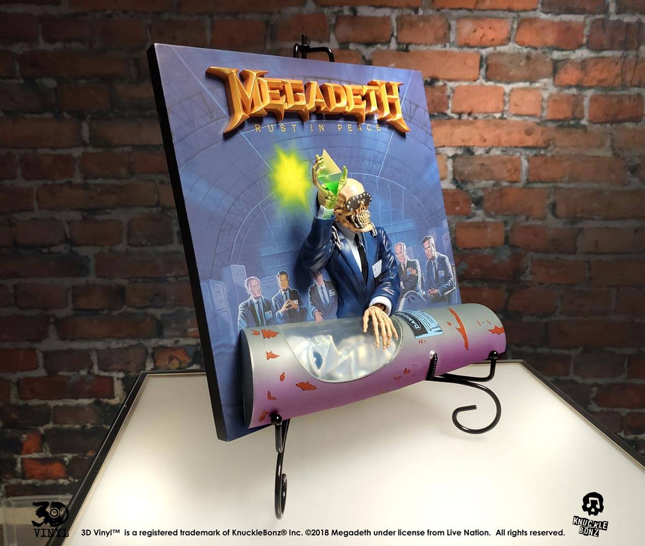 Megadeth 3D Vinyl Statue Rust In Peace 30 cm - Smalltinytoystore
