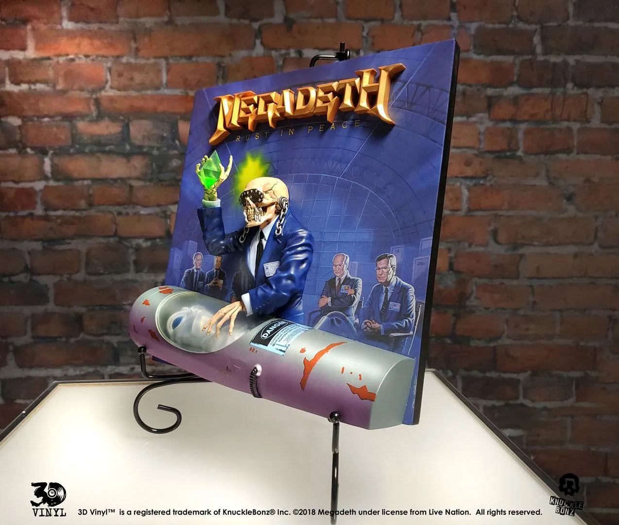 Megadeth 3D Vinyl Statue Rust In Peace 30 cm - Smalltinytoystore