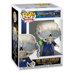Megadeth POP! Rocks Vinyl Figur Vic Rattlehead 9 cm - Smalltinytoystore
