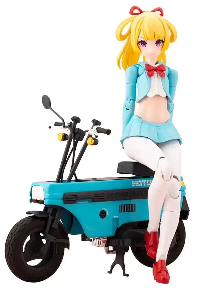 Megami Device Buster Doll Series Plastic Model Kit 1/1 Knight Alice with Honda AB12 Motocompo 15 cm