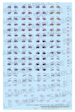 Megami Device M.S.G. Zubehör-Set für Plastic Model Kits 1/1 Desire Maiden Medic Eye Decal Set - Smalltinytoystore