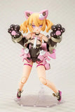 Megami Device Plastic Model Kit 1/1 Puni Mofu Kuro Mao 14 cm - Smalltinytoystore