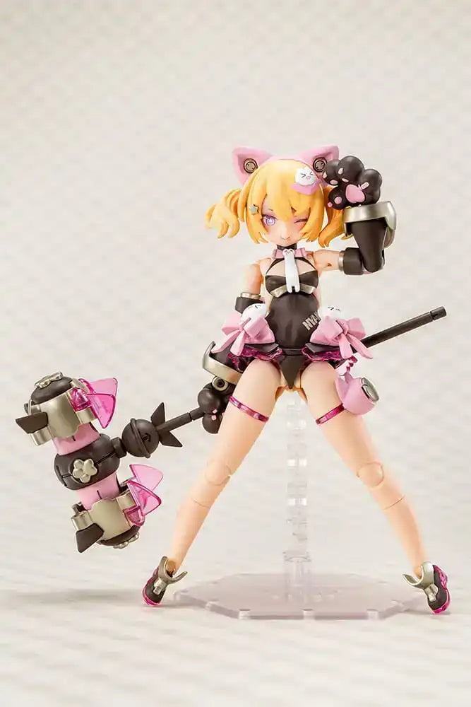 Megami Device Plastic Model Kit 1/1 Puni Mofu Kuro Mao 14 cm - Smalltinytoystore