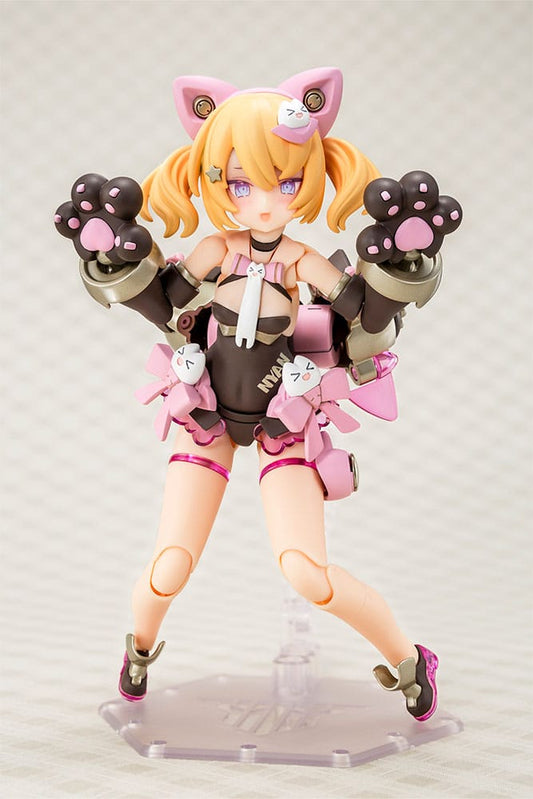 Megami Device Plastic Model Kit 1/1 Puni Mofu Kuro Mao 14 cm - Smalltinytoystore