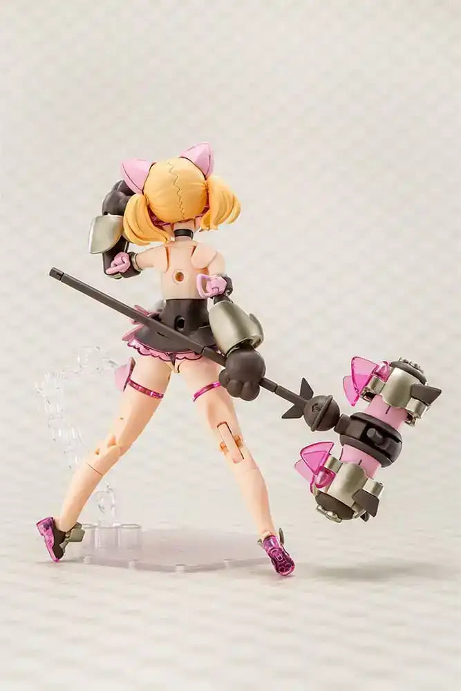 Megami Device Plastic Model Kit 1/1 Puni Mofu Kuro Mao 14 cm - Smalltinytoystore