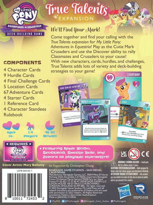 Mein kleines Pony Kartenspiel Deck-Building True Talents Expansion *Englische Version* - Smalltinytoystore