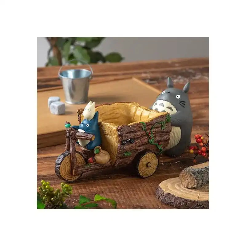 Mein Nachbar Totoro Diorama / Aufbewahrungsbox Recycle Totoro 13 cm - Smalltinytoystore