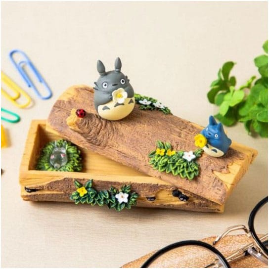 Mein Nachbar Totoro Diorama / Aufbewahrungsbox Totoro Trumpet 8 cm - Smalltinytoystore