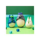 Mein Nachbar Totoro Figur mit rundem Boden Small Totoro with leaf 5 cm - Smalltinytoystore