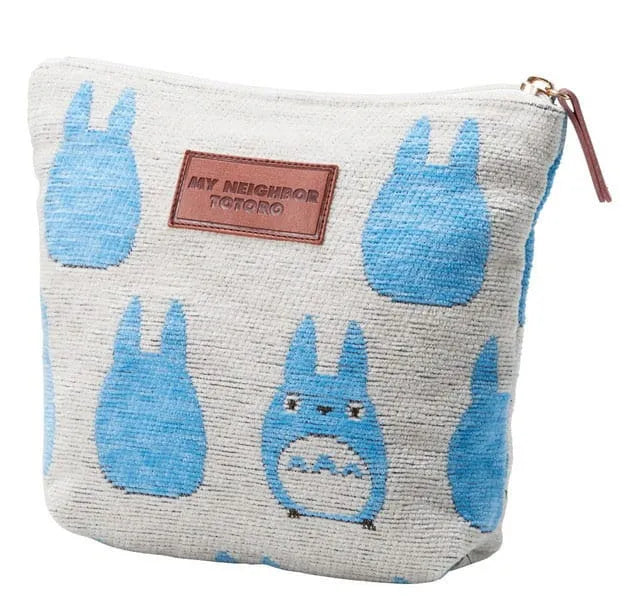 Mein Nachbar Totoro Geldbörse / Kosmetiktasche Totoro Silhouette Blue - Smalltinytoystore