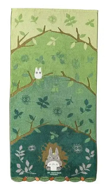 Mein Nachbar Totoro Großes Badehandtuch Totoro Forest Tunnel 60 x 120 cm