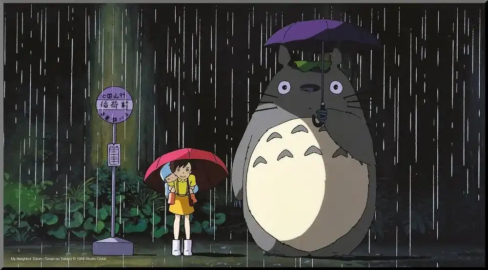 Mein Nachbar Totoro Holzdruck Bus Stop - Smalltinytoystore